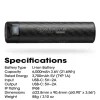 100% New 6000mAh High-Capacity Rechargeable Battery Pack