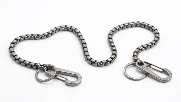 Premium EDC Titanium Keychain for Men